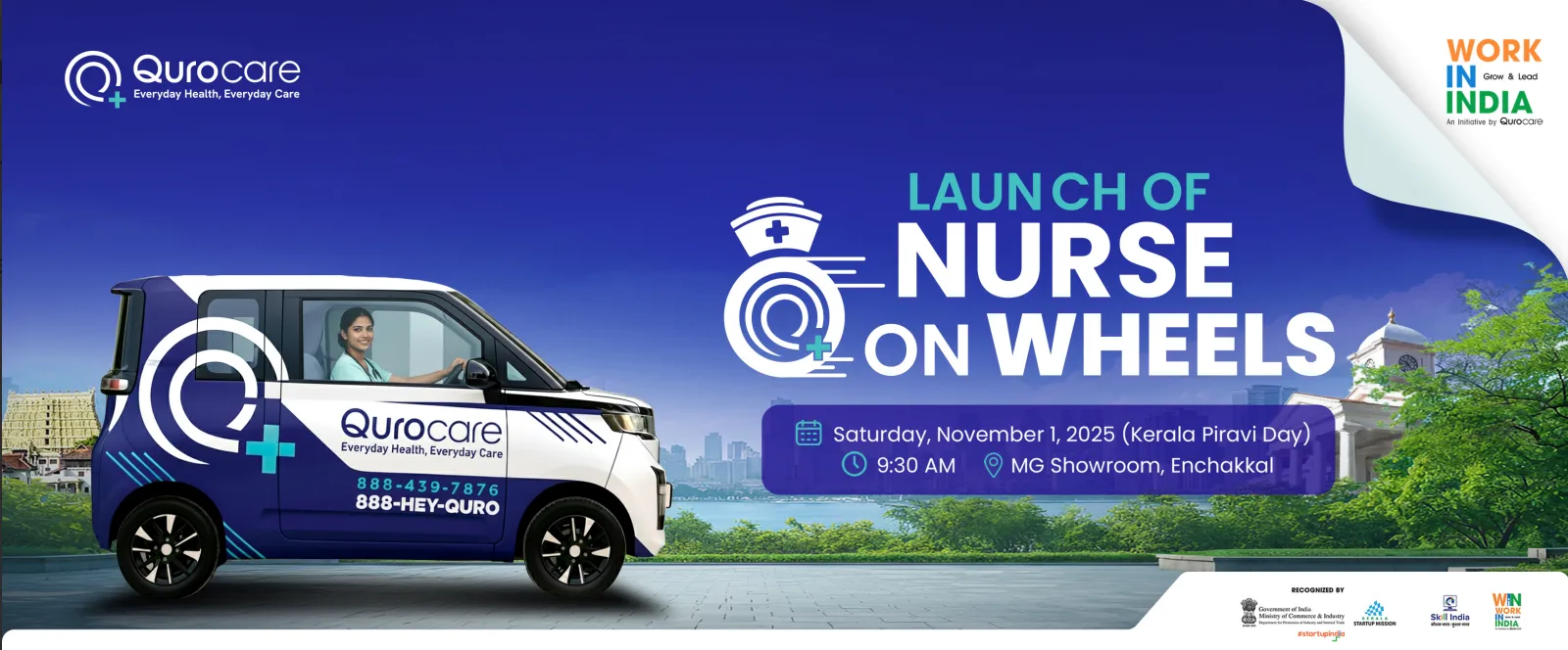 Nurse on Wheels Banner